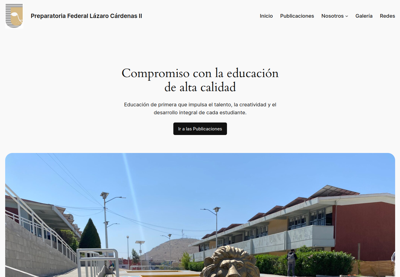 Bienvenidos a nuestra nueva página web!